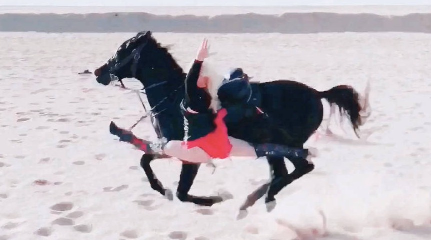 desert stunt